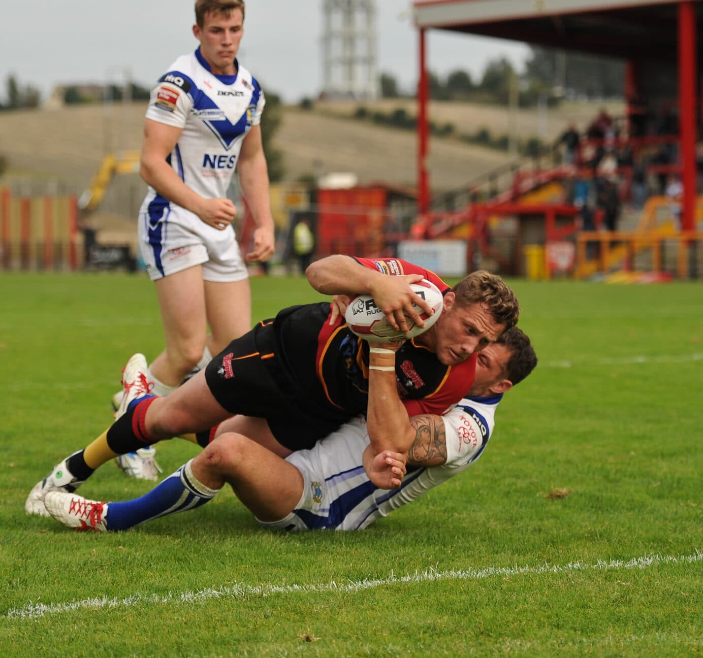 2014 - Dewsbury v Workington EPO - Ryan Hepworth Try